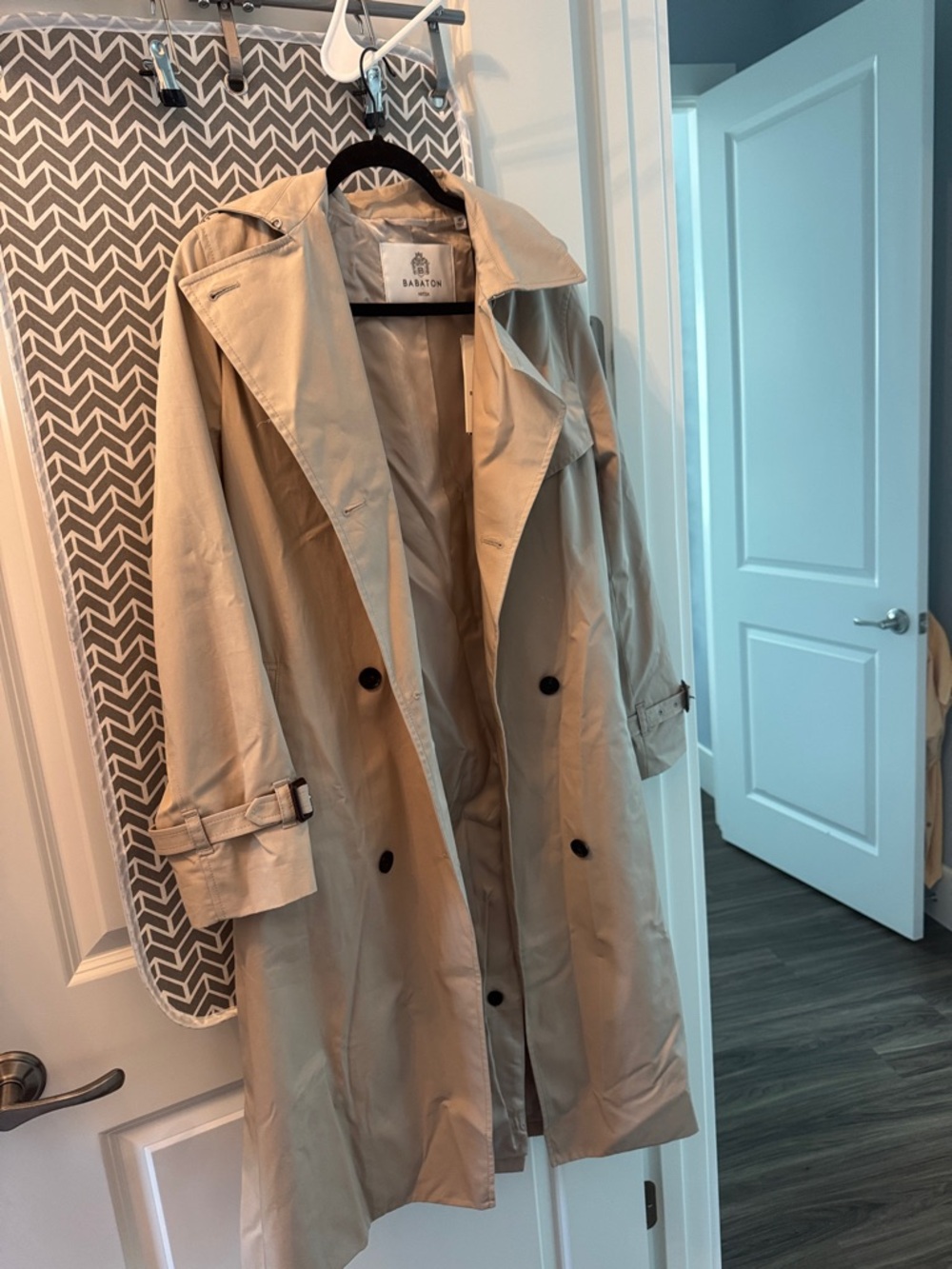 Aritiza Beige Trench Coat